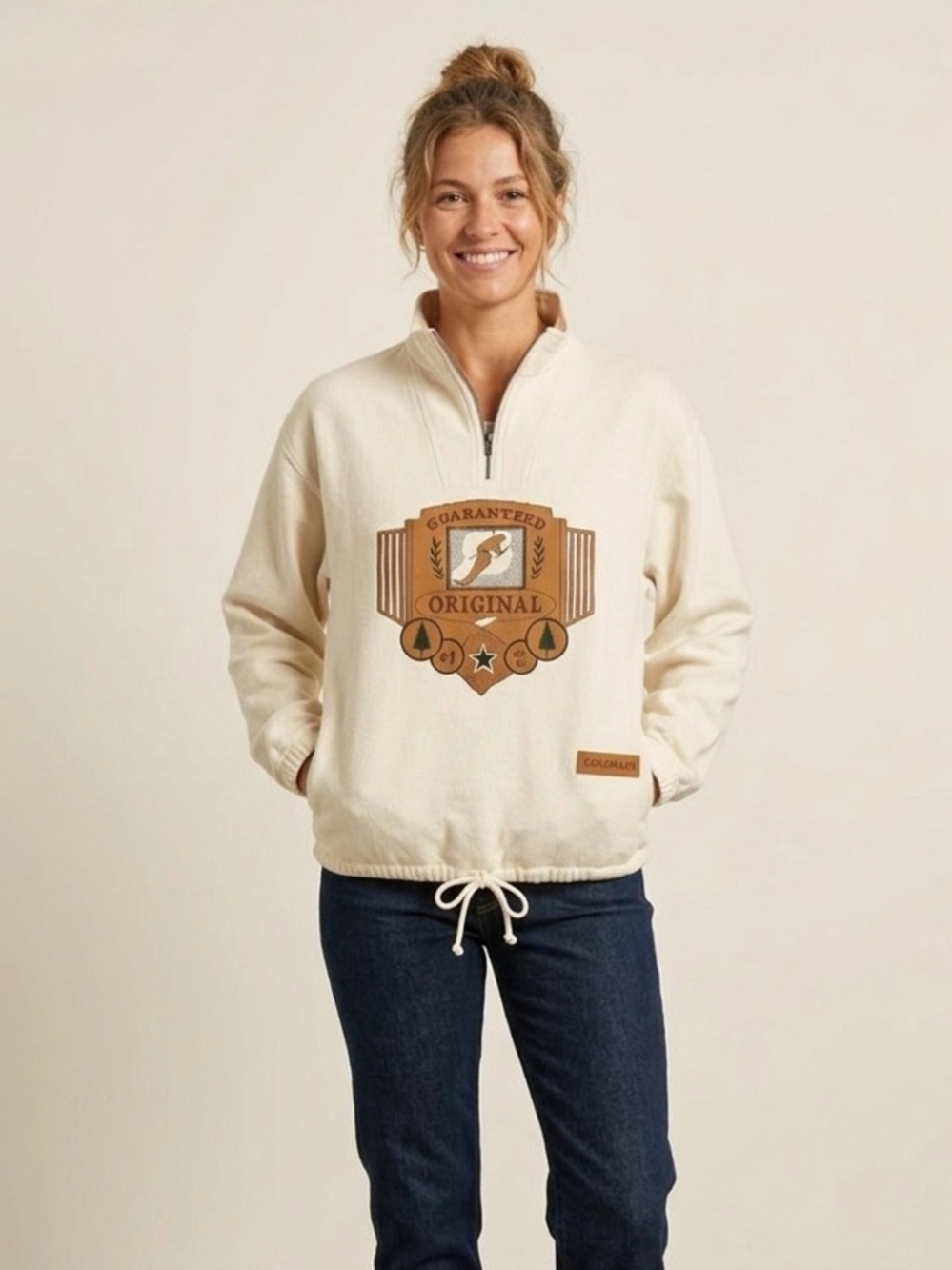 Vintage “Guaranteed Original” Colorado Ski Pullover